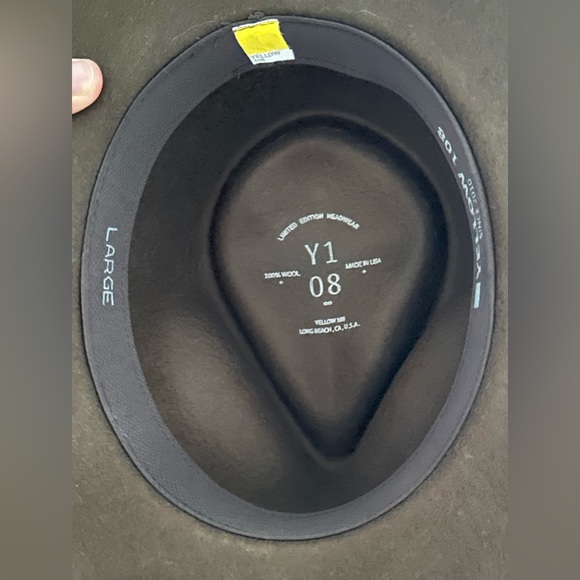 Yellow 108 Dylan Fedora - Picture 2 of 7